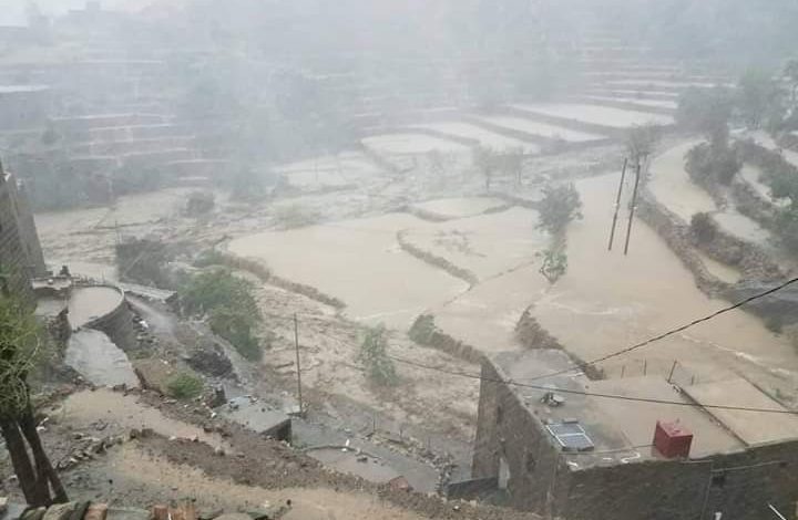 تحذير عاجل لسكان هذه المحافظات اليمنية من أمطار فيضانية خلال الساعات القادمة 