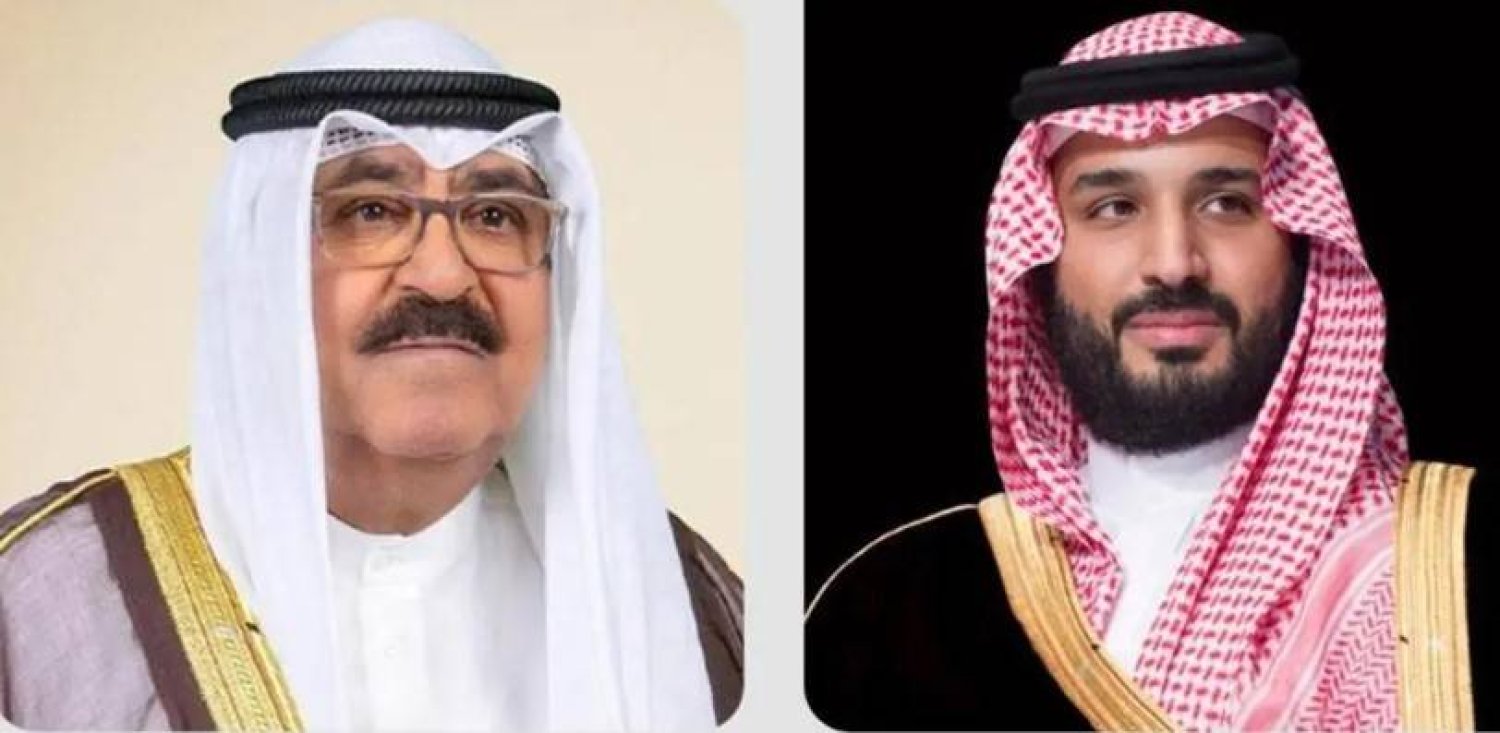 ولي العهد السعودي يتلقى اتصالاً هاتفياً من أمير الكويت