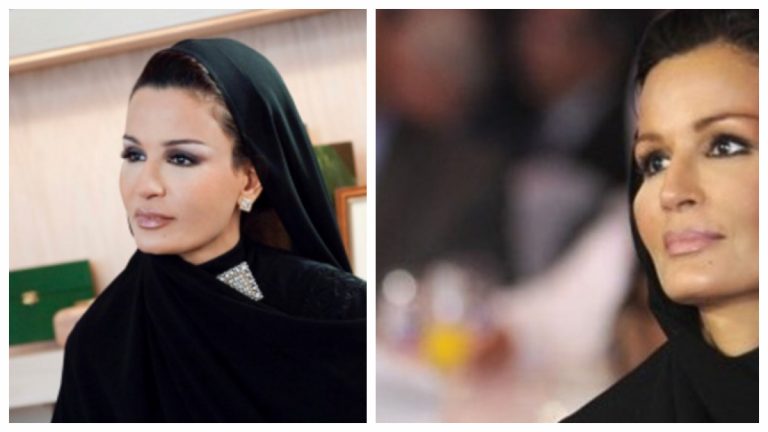 الشيخة موزة والدة أمير قطر تفاجئ الجميع وتظهر في هذه الدولة الخليجية