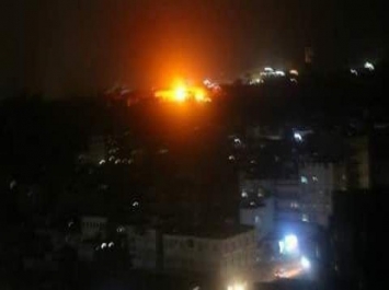 انفجارصاروخ باليستي في  قلب العاصمة صنعاء قبل إطلاقه مخلفاً ضحايا وجرحى 